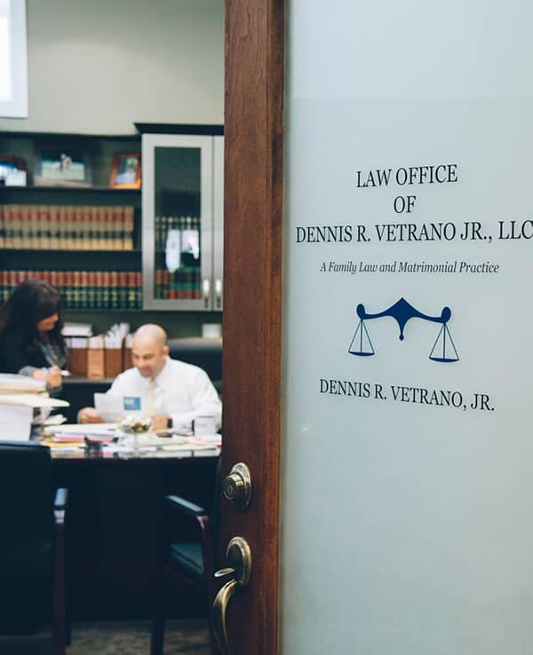 Dennis Vetrano in his office